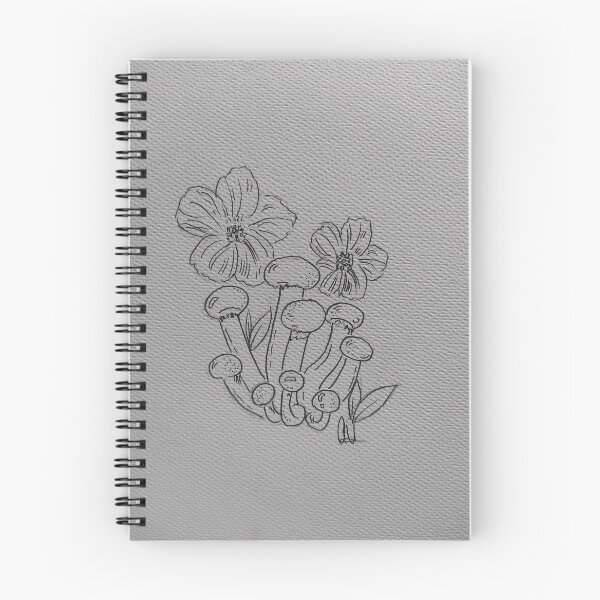 Item preview, Flowers and honey mushrooms designed and sold by asra2020.