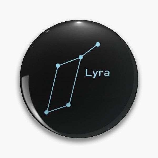 Item preview, Lyra constellation on night sky stars  designed and sold by Pasan-hpmm.