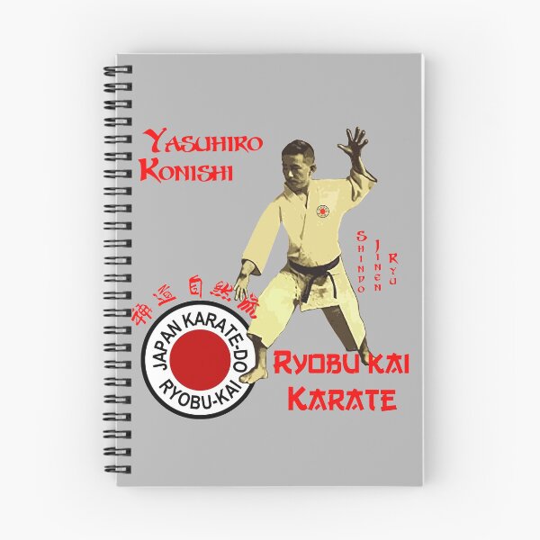 Item preview, Yasuhiro Konishi Sensei - JKR Shindo Jinen Ryu Karate designed and sold by Zanshin-Art.