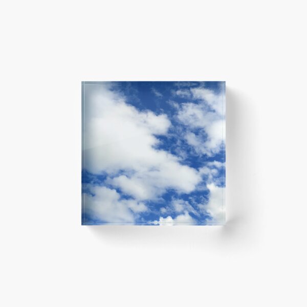 Item preview, Blue sky-white cloud designed and sold by wiwiart.