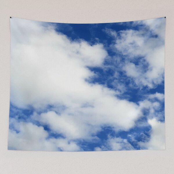 Item preview, Blue sky-white cloud designed and sold by wiwiart.