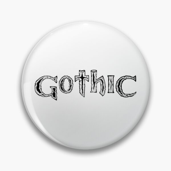 Item preview, Gothic Game Logo designed and sold by Wo1ne.