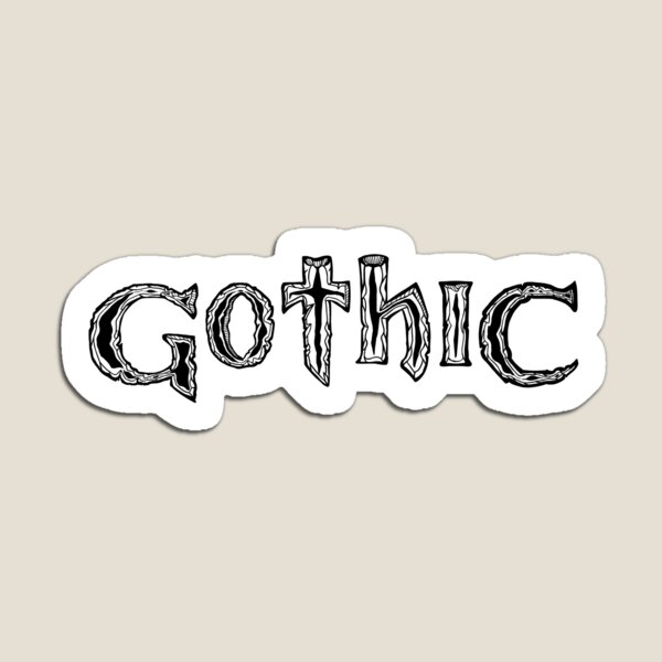 Item preview, Gothic Game Logo designed and sold by Wo1ne.