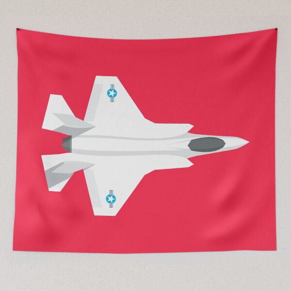 Item preview, F-35 Stealth Jet Fighter - Crimson designed and sold by VoodooCircus.