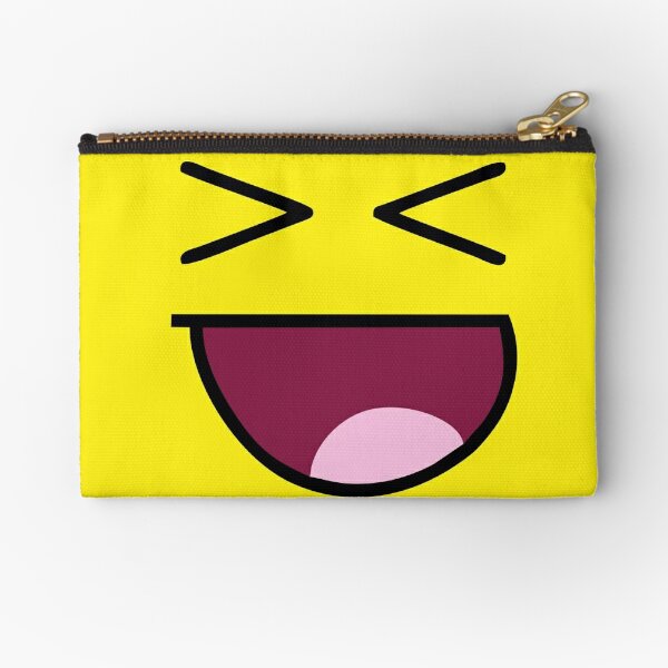 Emoji Xd Zipper Pouches Redbubble - xd emoji roblox