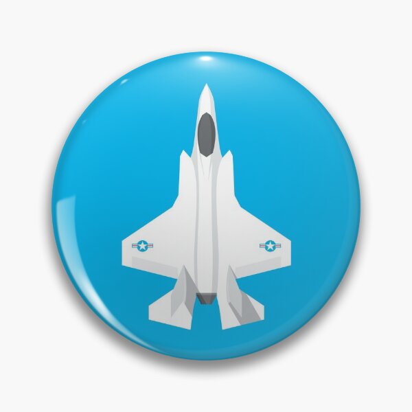 Item preview, F-35 Stealth Jet Fighter - Cyan designed and sold by VoodooCircus.