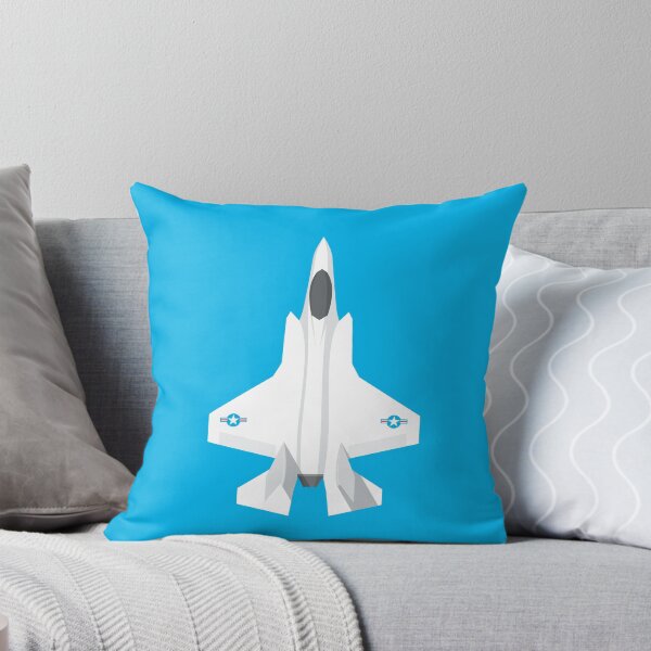 Item preview, F-35 Stealth Jet Fighter - Cyan designed and sold by VoodooCircus.