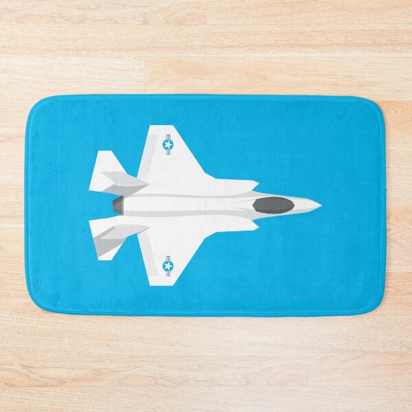 Item preview, F-35 Stealth Jet Fighter - Cyan designed and sold by VoodooCircus.