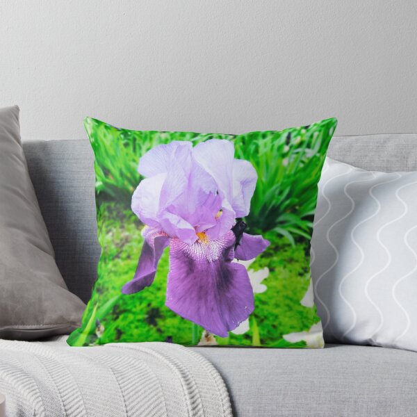 Item preview, Violet iris in blossom, natural perfection  designed and sold by helenkaiy.