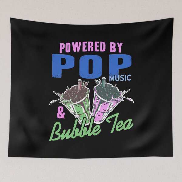 Item preview, Powered by Pop Music and Bubble Tea Boba Pearls designed and sold by NeXore.