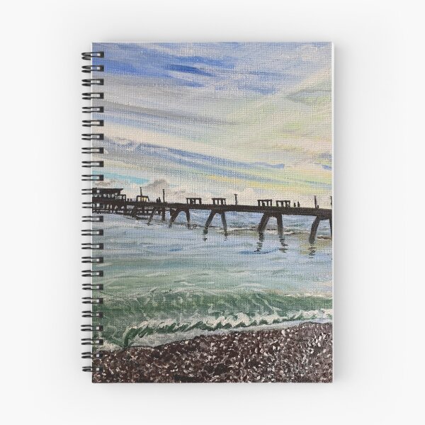 Item preview, Original acrylic artwork of a deal pier in Kent England designed and sold by shaz141.