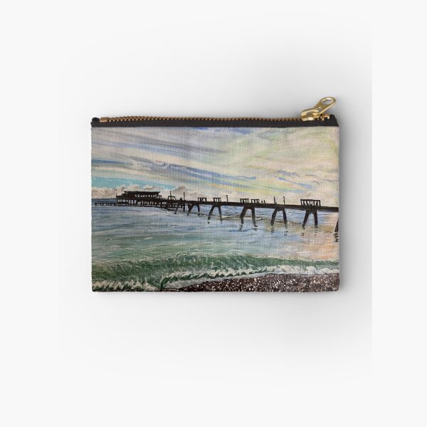 Item preview, Original acrylic artwork of a deal pier in Kent England designed and sold by shaz141.