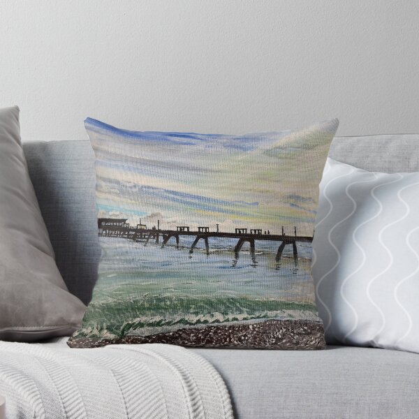 Item preview, Original acrylic artwork of a deal pier in Kent England designed and sold by shaz141.