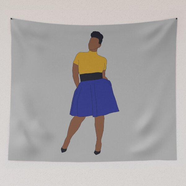 Item preview, Girl with a skirt designed and sold by emilyvannooij.