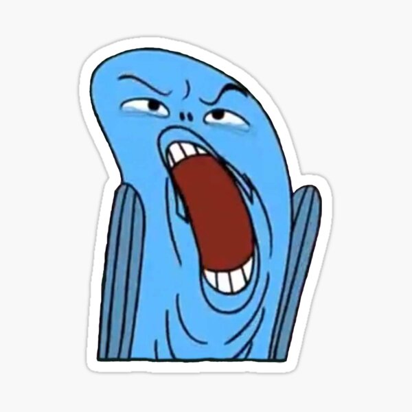 DEUUEAUGH! Sticker