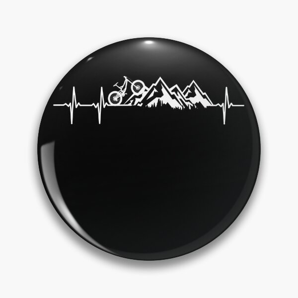 Item preview, Mountain bike heartbeat cute bike heartbeat designed and sold by Space Art.