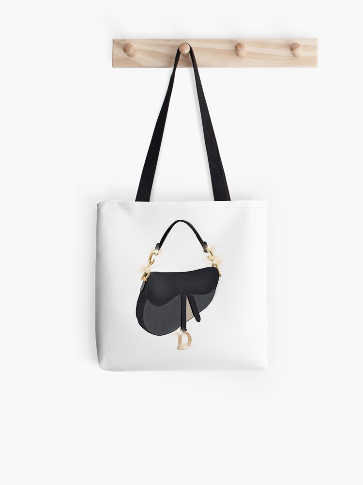 Mini Saddle Messenger Bag with Flap Beige and Black Dior Oblique Jacquard  with Black Grained Calfskin | DIOR