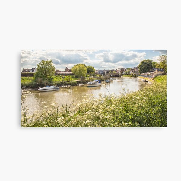 May morning in Sussex Canvas Print