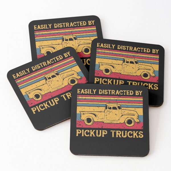 Item preview, Easily Distracted by Old Pickup Trucks designed and sold by sesa10.