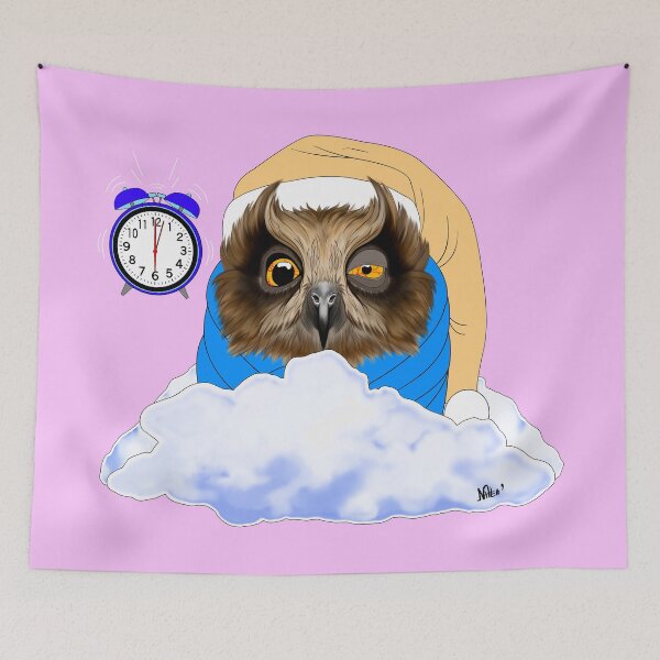 Item preview, Sleepy Night Owl designed and sold by Nattea.