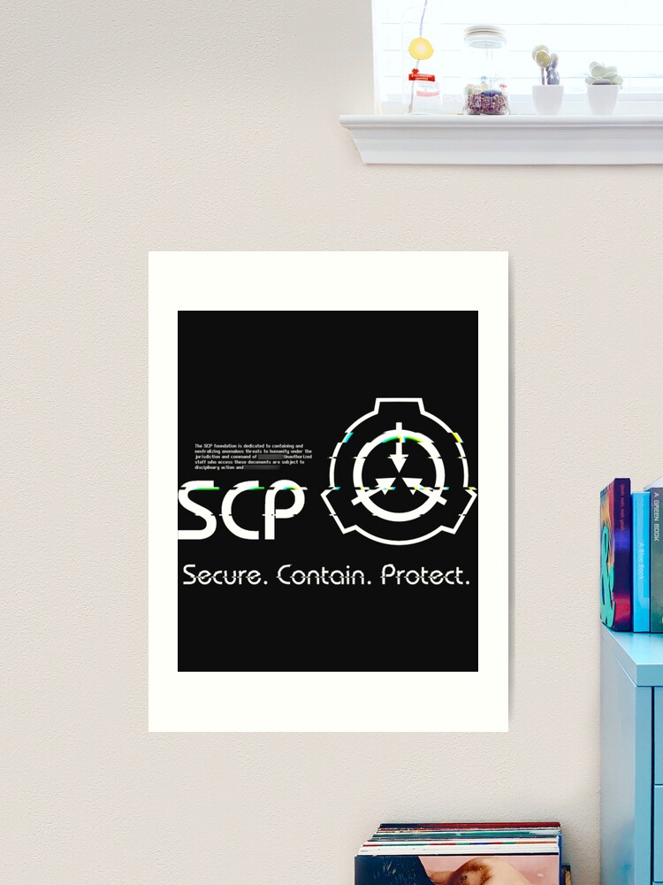 SCP Foundation Console Logo T-Shirt