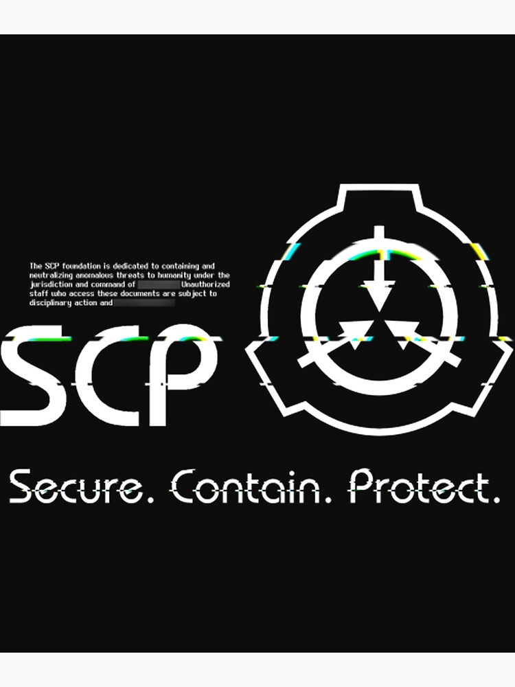 SCP Foundation Console Logo T-Shirt