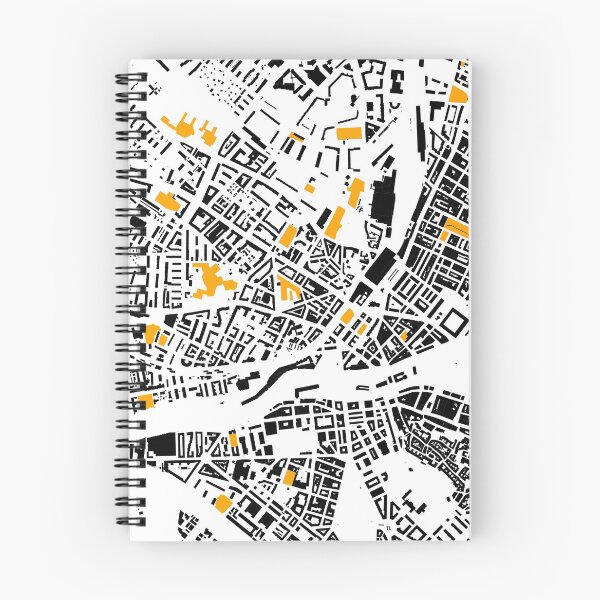 Item preview, Geneva, black and yellow map designed and sold by jean-nicolas.