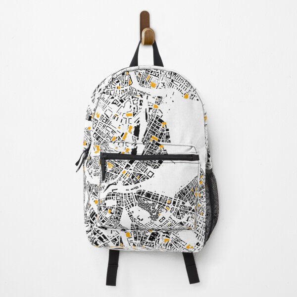 Item preview, Geneva, black and yellow map designed and sold by jean-nicolas.