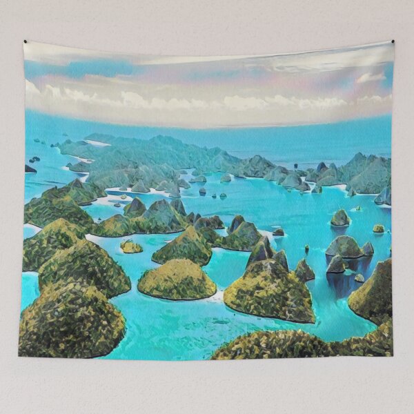 Item preview, Indonesia view designed and sold by AnnaAndVibes.