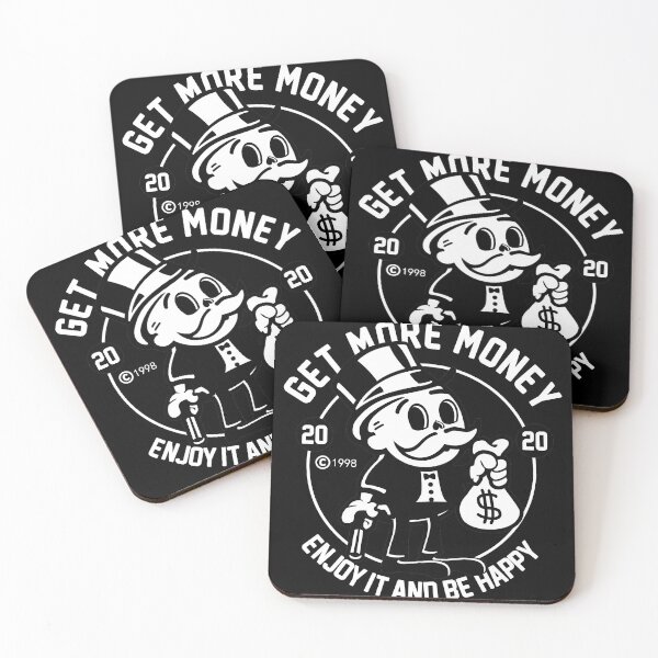 Item preview, Get More Money, funny saying, cool gift idea, fun designed and sold by ThommyBLN.