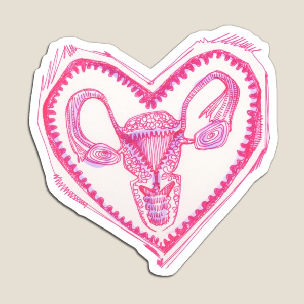 Uterus Drawing - 2016 Magnet