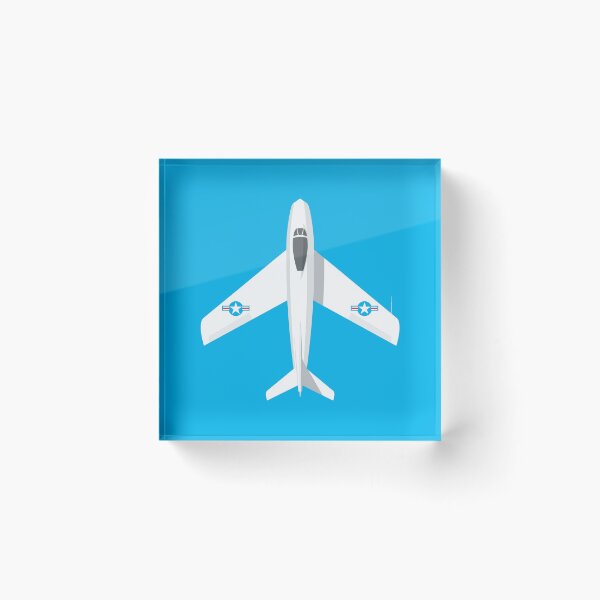 Item preview, F-86 Jet Fighter Aircraft - Cyan designed and sold by VoodooCircus.