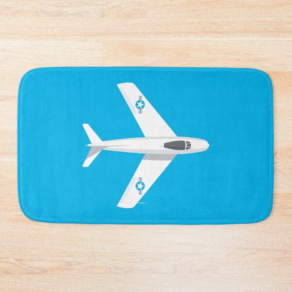 Item preview, F-86 Jet Fighter Aircraft - Cyan designed and sold by VoodooCircus.