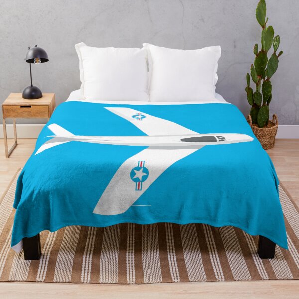 Item preview, F-86 Jet Fighter Aircraft - Cyan designed and sold by VoodooCircus.