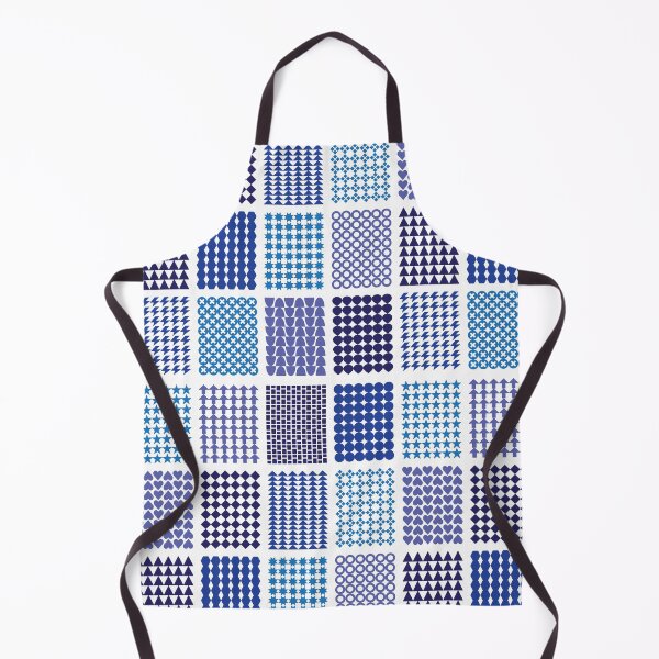 Item preview, Graphic Block Pattern Blue Purple designed and sold by STUDIO-72.