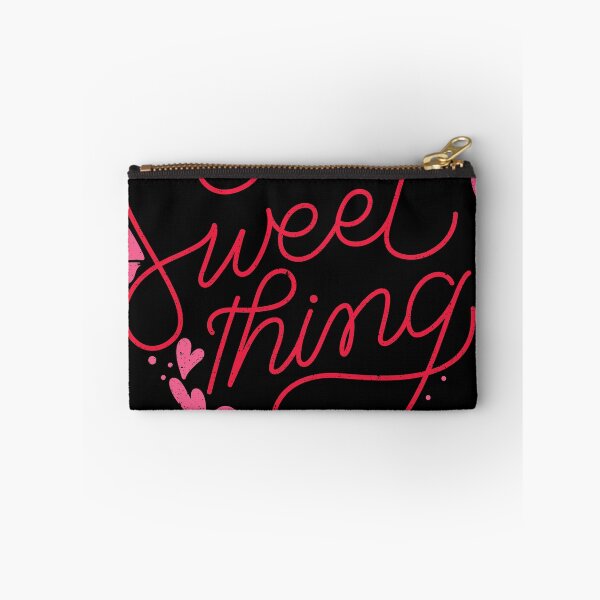 Item preview, Sweet thing quote typography black background  designed and sold by vishkhatri.