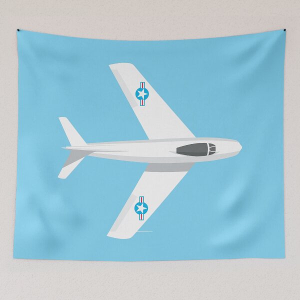 Item preview, F-86 Jet Fighter Aircraft - Sky designed and sold by VoodooCircus.