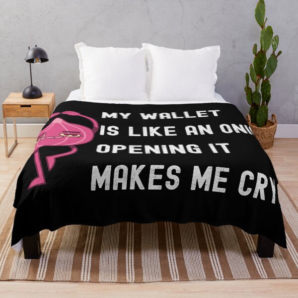Item preview, my wallet is like an onion, opening it makes me cry / pun broke designed and sold by SpicyCherrys.