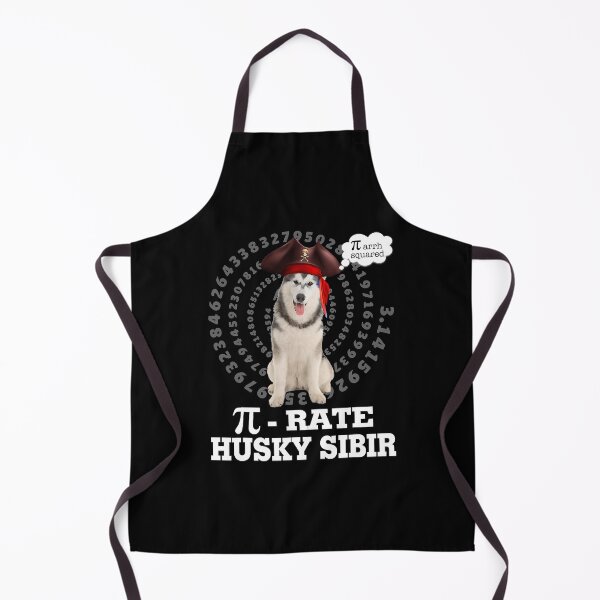 Item preview, Husky Sibir Dog Pirate Costume Pi Day designed and sold by JamesClarke84.
