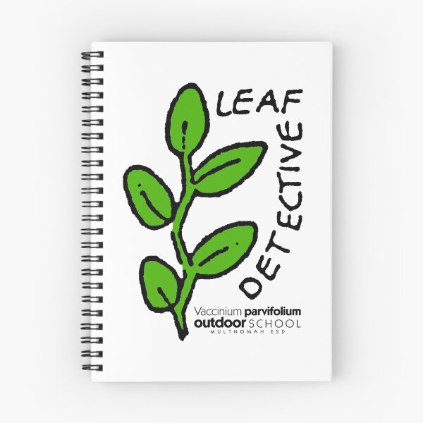 Item preview, Red Huckleberry - Leaf Detective designed and sold by Multnomah ESD Outdoor School.