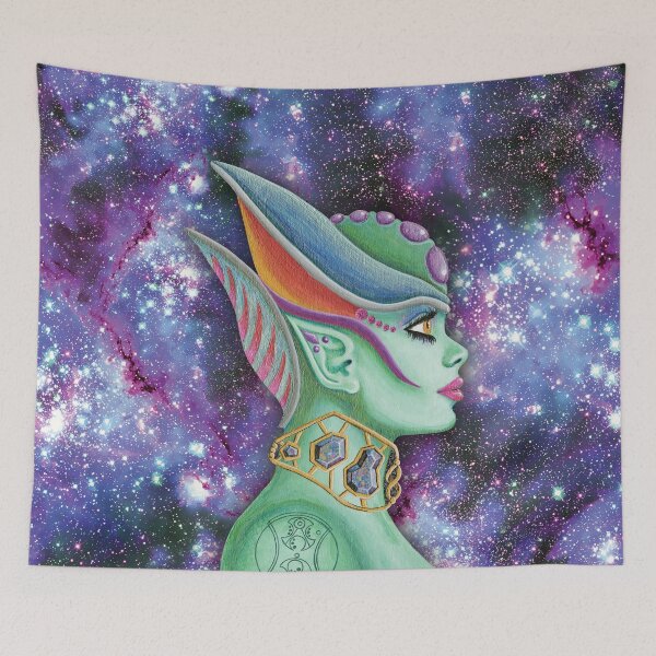 Item preview, Galaxy Queen (Starlord Galaxy) designed and sold by Tjalara Draper.
