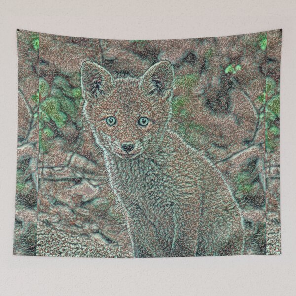 Item preview, Fox in forest  designed and sold by ^ H12021 ^.