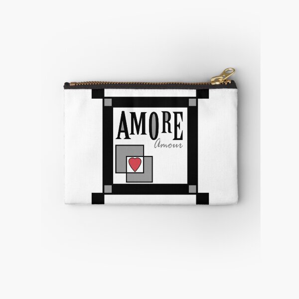 Item preview, Art design Amor, love. Red-black white pattern.  designed and sold by fuzzyfox.