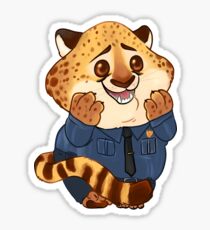 benjamin clawhauser Sticker