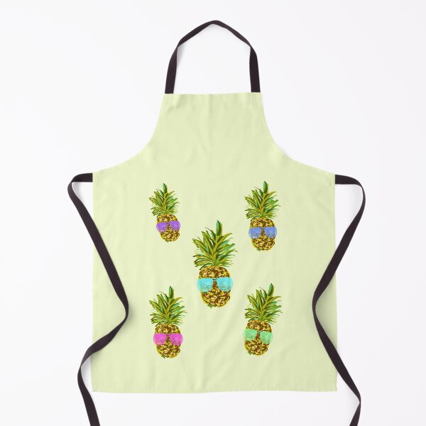 Item preview, funny pineapple faces with sunglasses sticker pack designed and sold by vibeno1.
