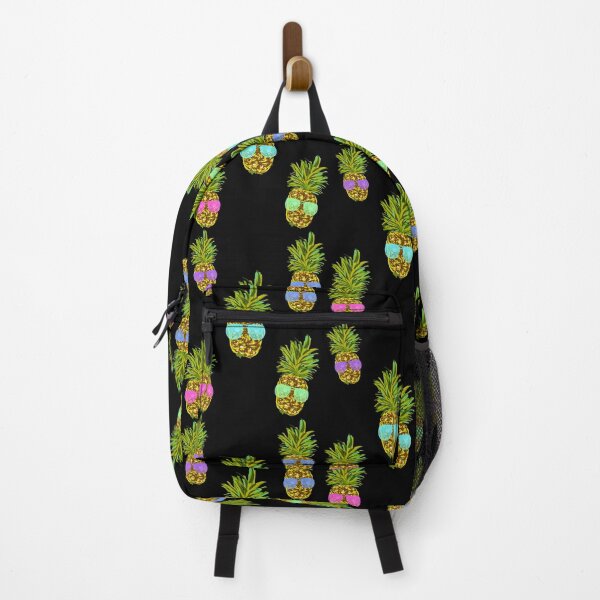 Item preview, funny pineapple faces with sunglasses sticker pack designed and sold by vibeno1.