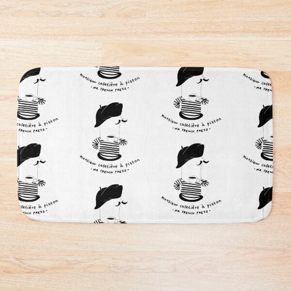 Item preview, Self Drinking French Press Coffee Illustration  designed and sold by NikolaT23.