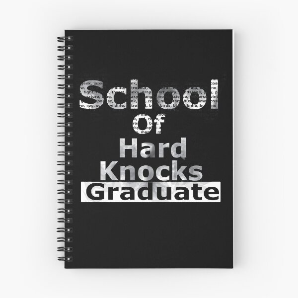 Item preview, School of Hard Knocks Alumni Life Funny Humor Graduation T-Shirt designed and sold by younessderkaoui.