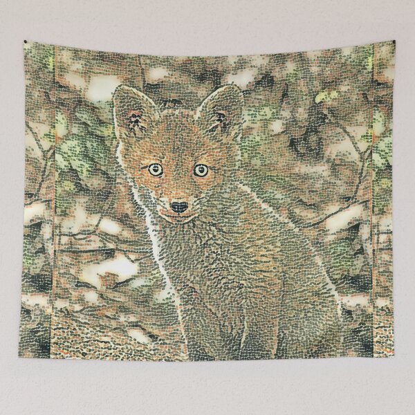Item preview, Fox in forest  designed and sold by ^ H12021 ^.