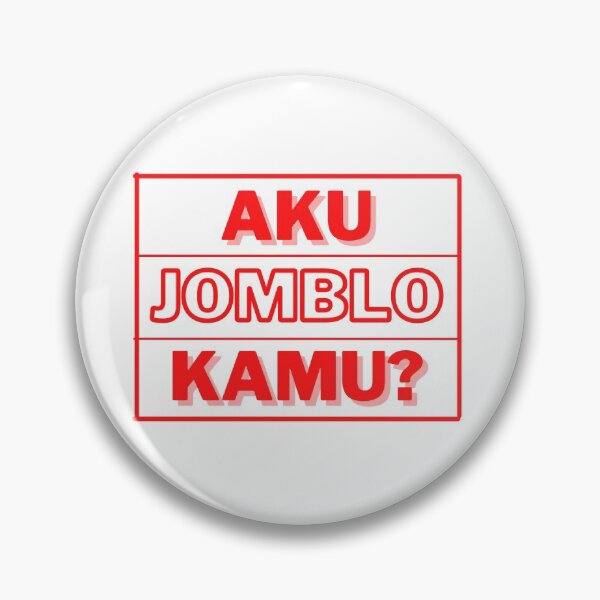 Item preview, AKU JOMBLO KAMU? designed and sold by OliDesigns.